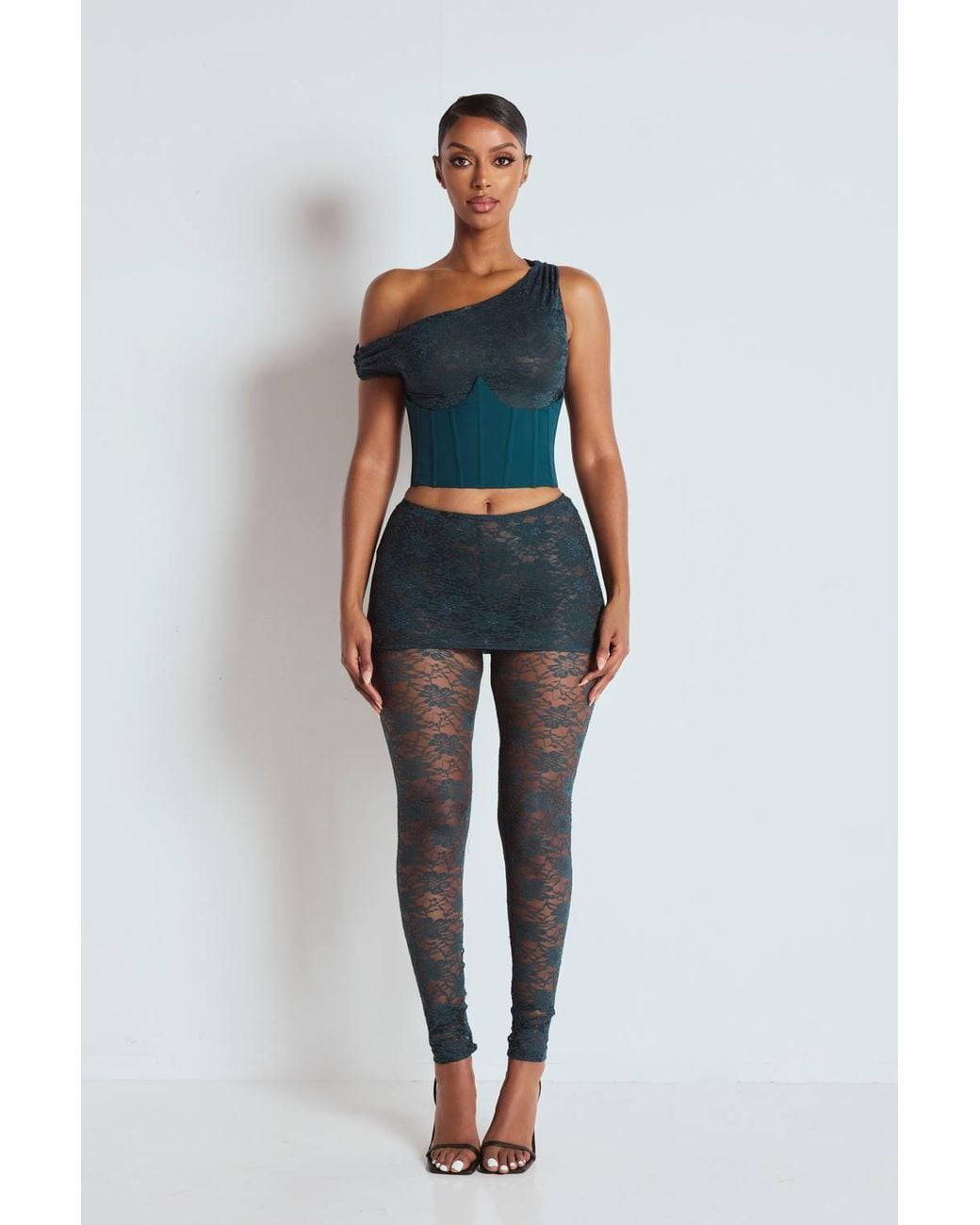 LemonLunar Blue The Ophelia Crop Top