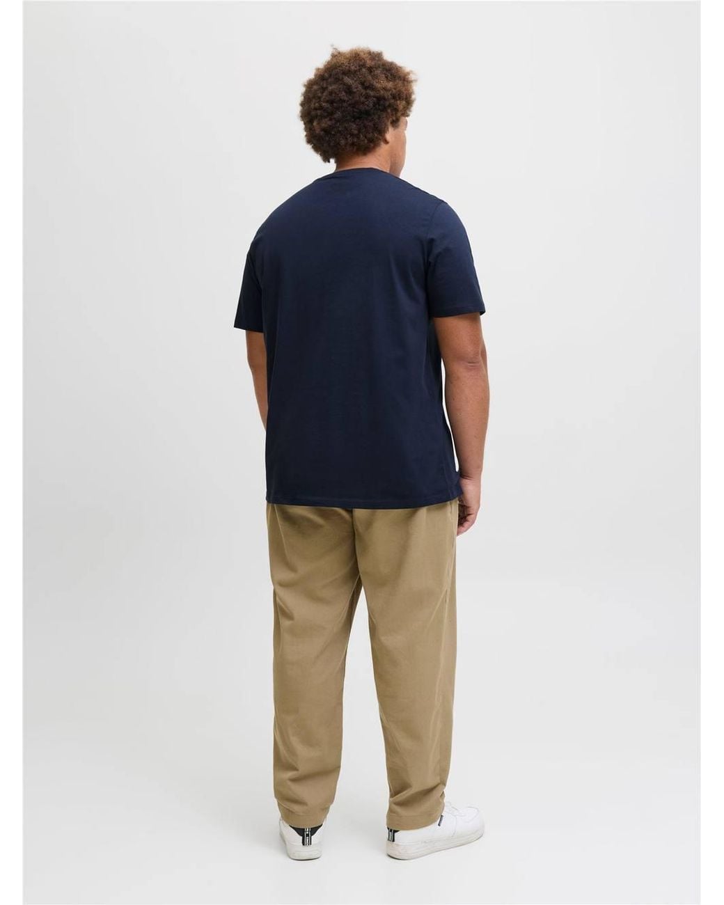 Jack & Jones Blue Logo Printed T-Shirt For for men