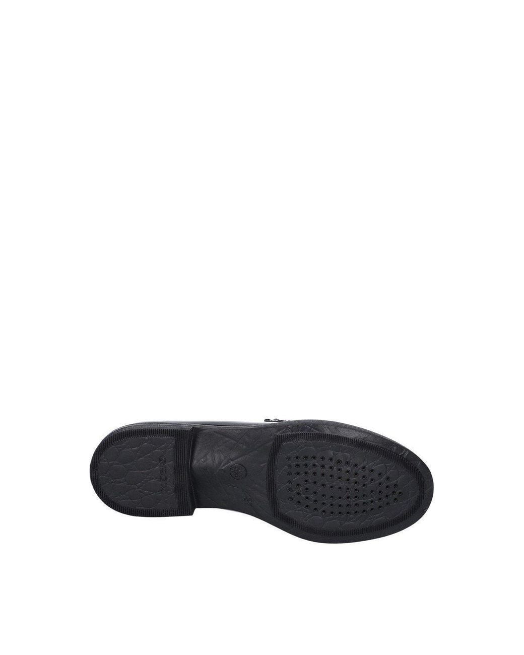 Geox Black J Agata A Slip On Shoe