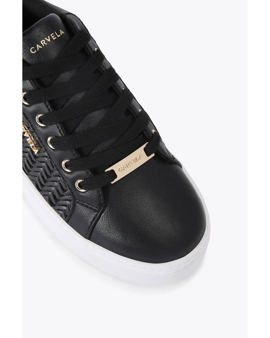 Carvela Kurt Geiger Black 'Sardinia Sneaker' Trainers