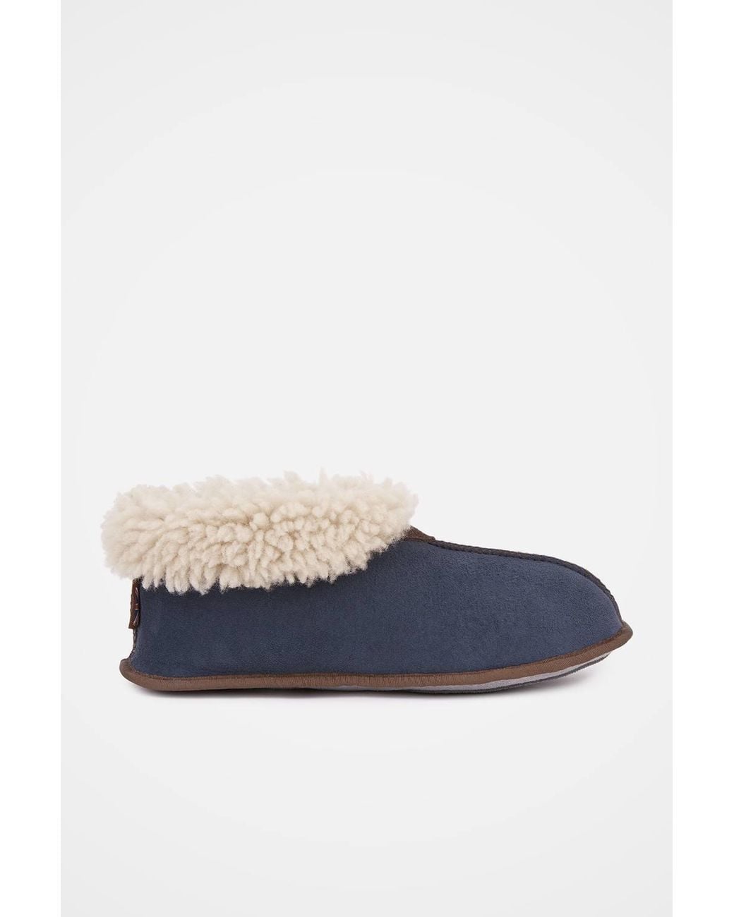 Celtic & Co. Blue Soft Sole Bootee Slipper
