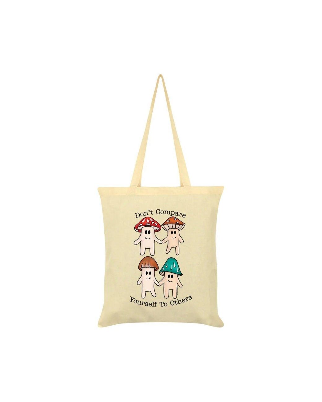 Grindstore Don t Compare Yourself To Others Tote Bag in Metallic