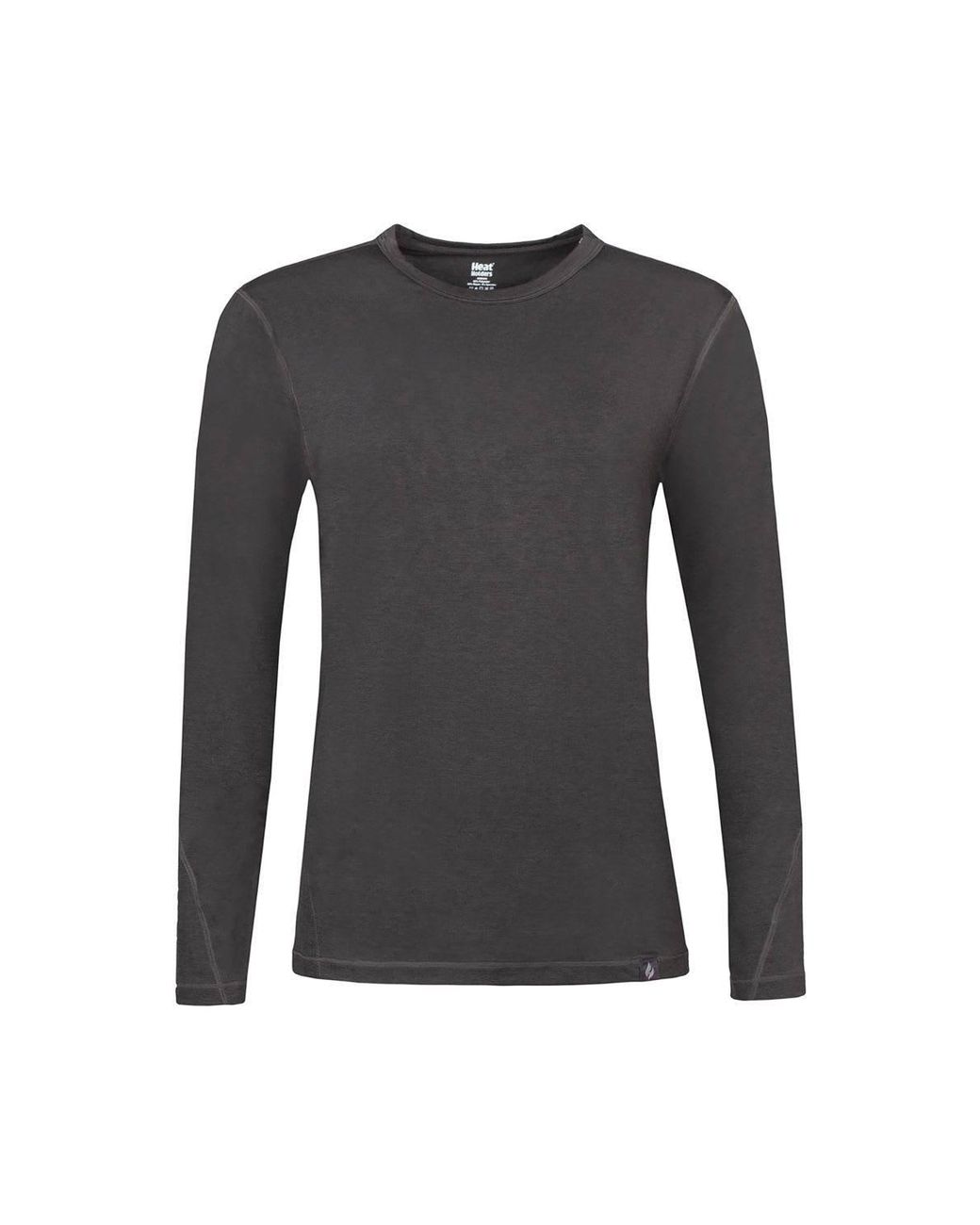 Heat Holders Black Ultra Lite Fleece-Lined Thermal Top