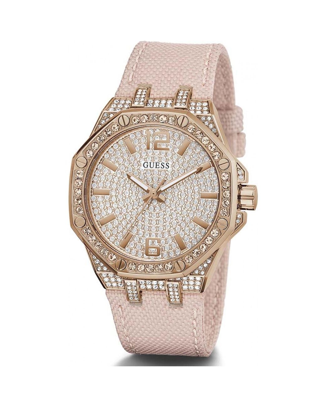 Guess Metallic Gw0408L3 39Mm Quartz Watch