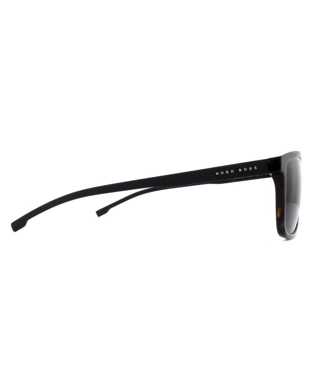 Boss Green Square Dark Havana Sunglasses for men