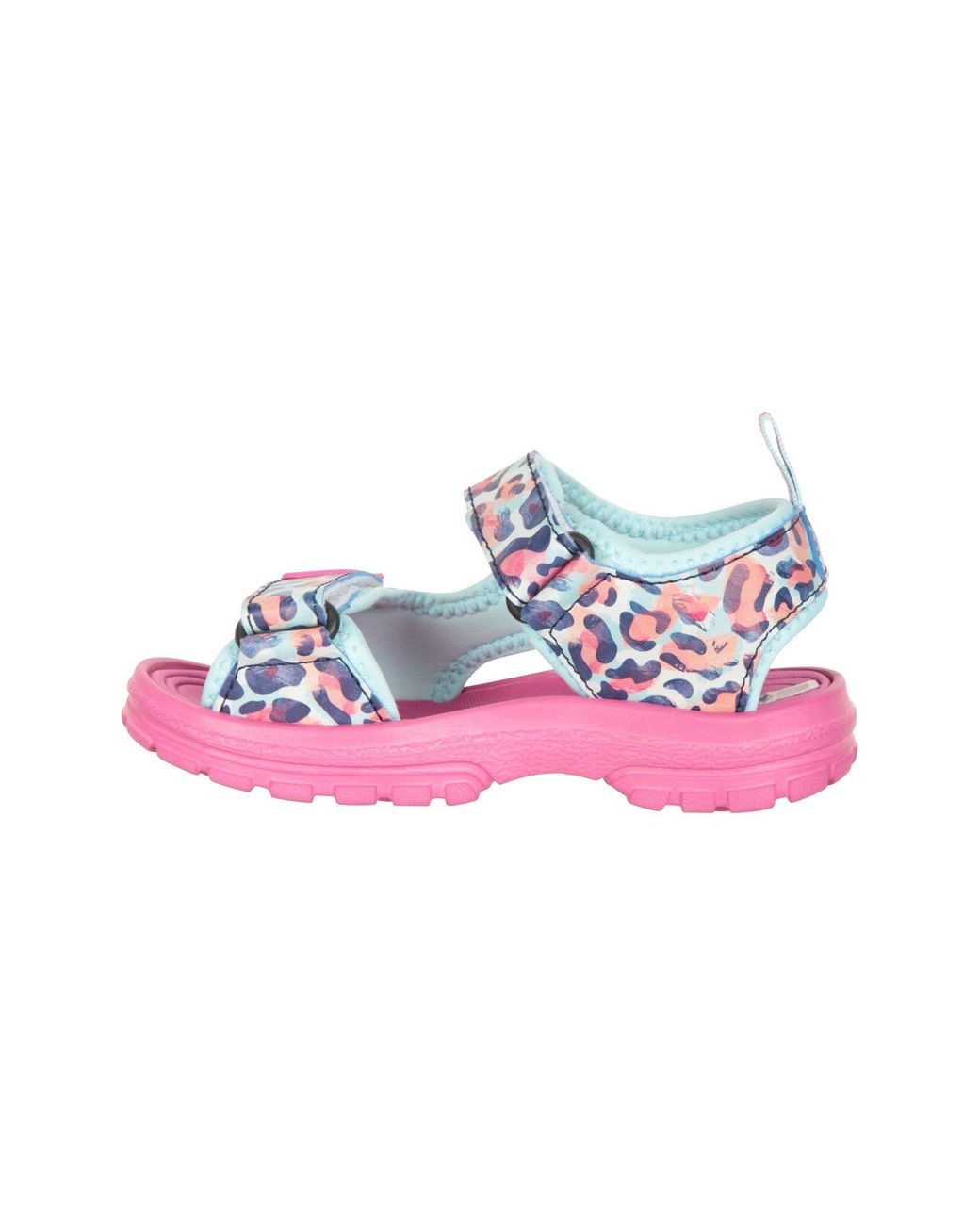 Mountain Warehouse Pink 'Sand' Soft Lined Cushioned Lightweight Open Toe Touch Strap Sandals