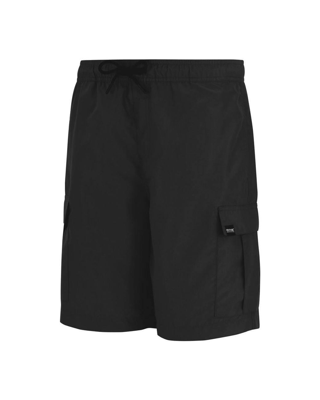 Regatta Black Blanmont Cargo Swim Shorts for men