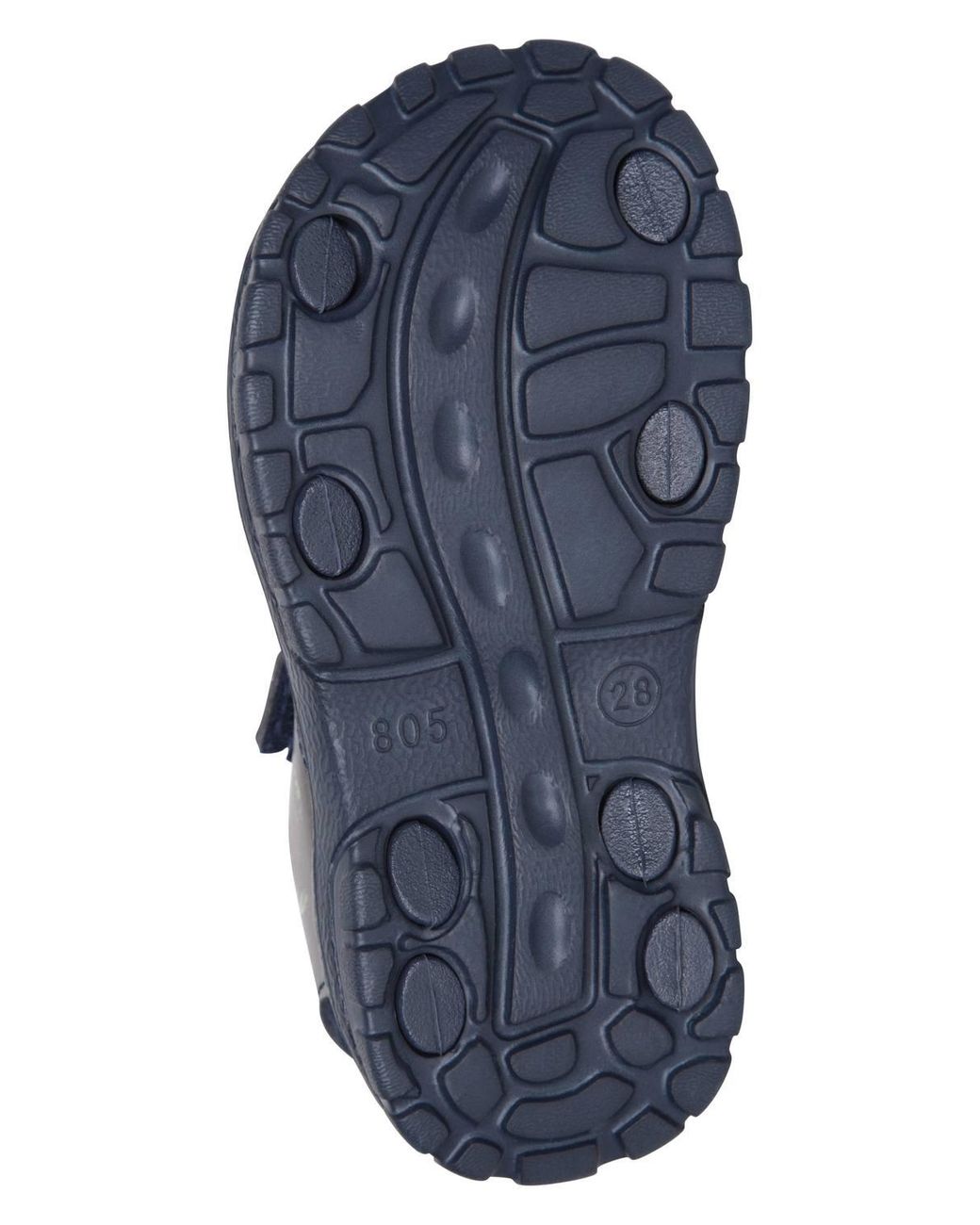 Mountain Warehouse Blue 'Sand' Soft Lined Cushioned Lightweight Open Toe Touch Strap Sandals