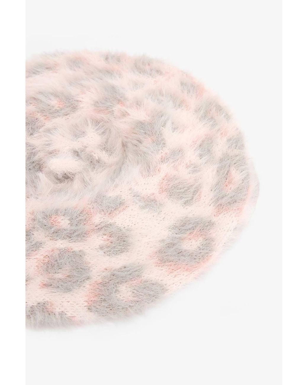 Penti Pink Leopard Print Beanie