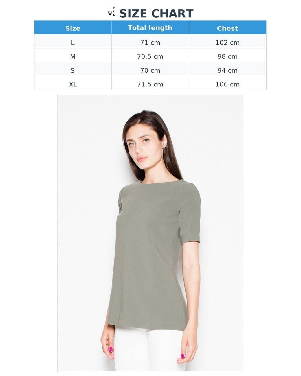 Love Lace Gray Elongated Back Square Cutout Blouse