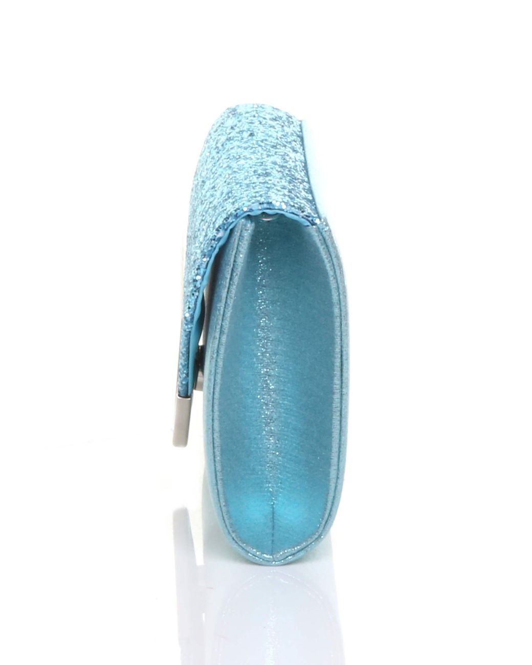 AJVANI Blue Glitter Envelope Evening Prom Party Clutch Shoulder Bag