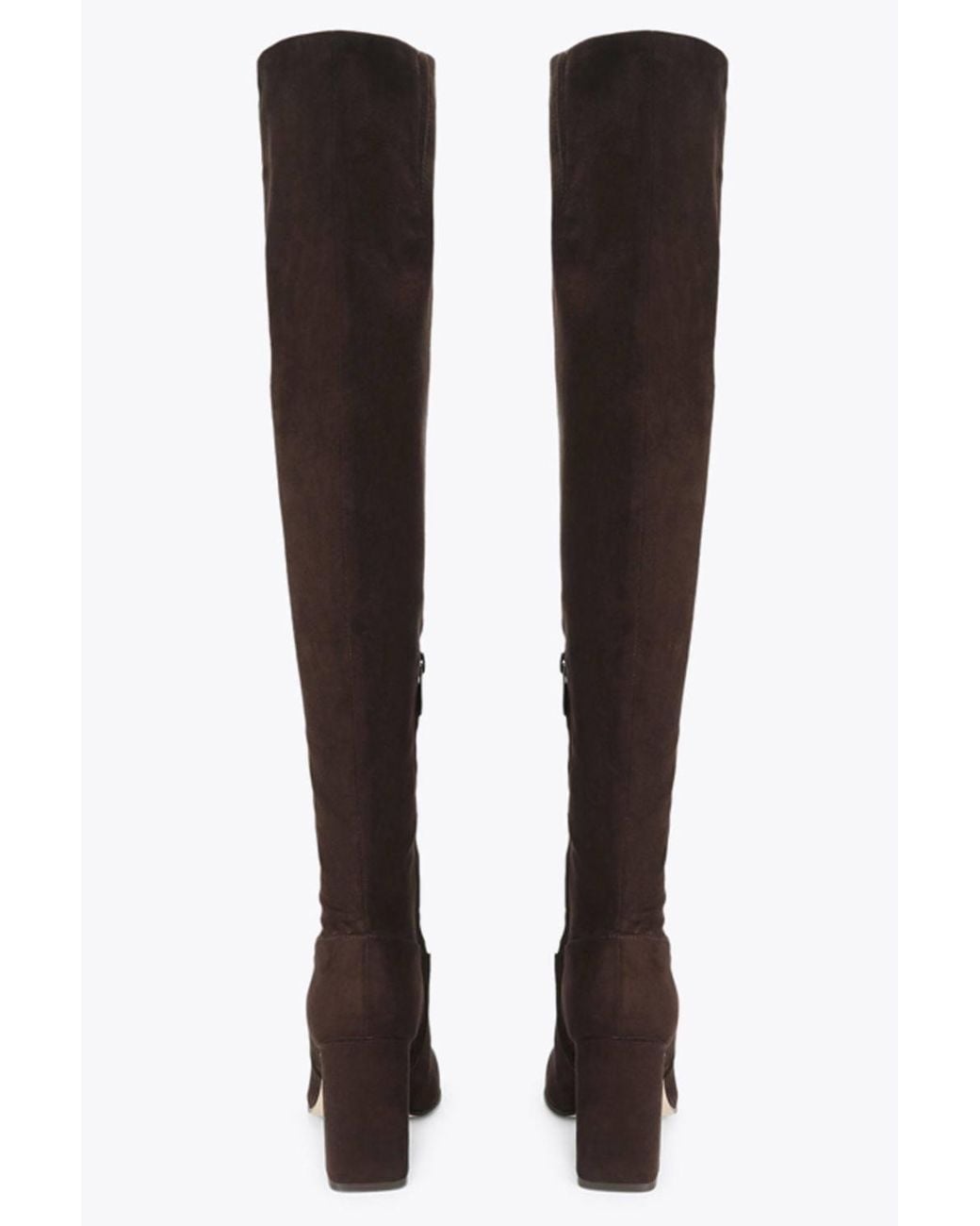 Steve Madden Black 'Fair Play Suedette' Suedette Boots