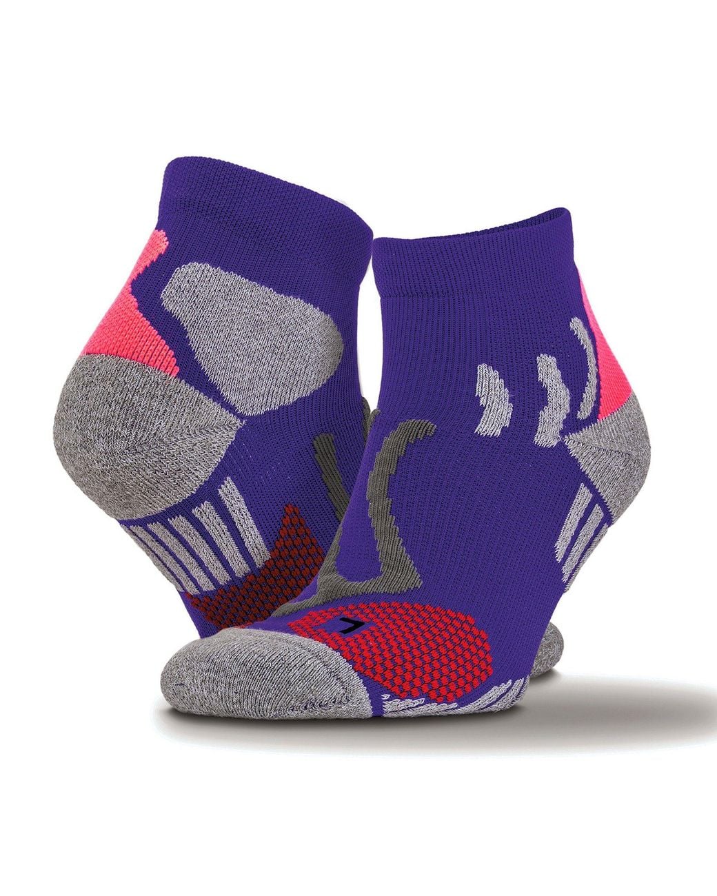 Spiro Purple Technical Compression Sports Socks (1 Pair) for men