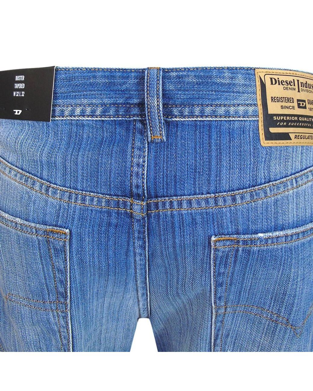 DIESEL Blue Buster-X Jeans for men