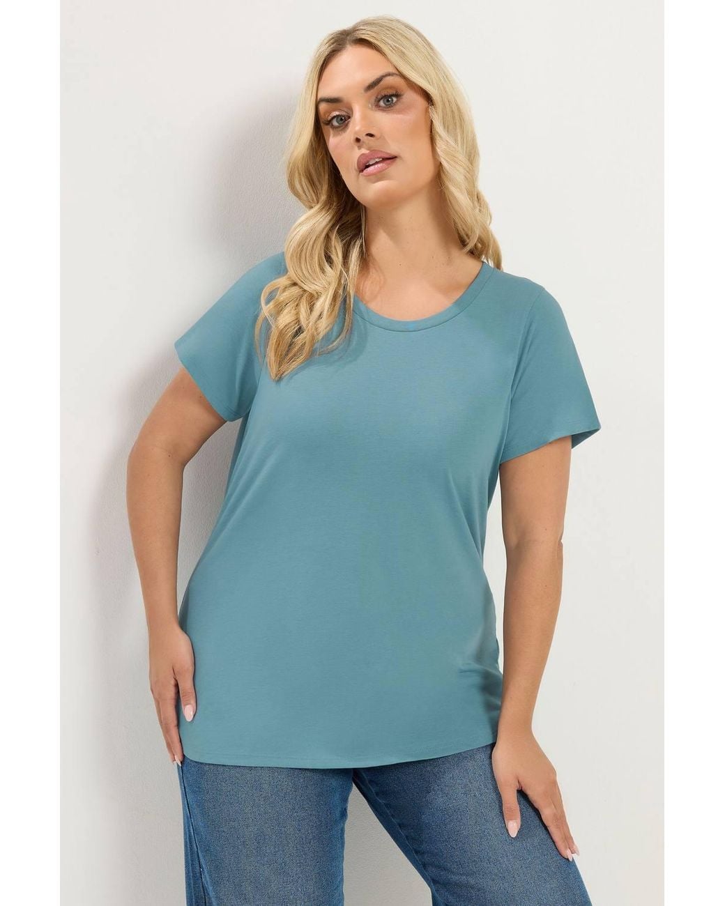 Yours Blue 2 Pack Core T-Shirts