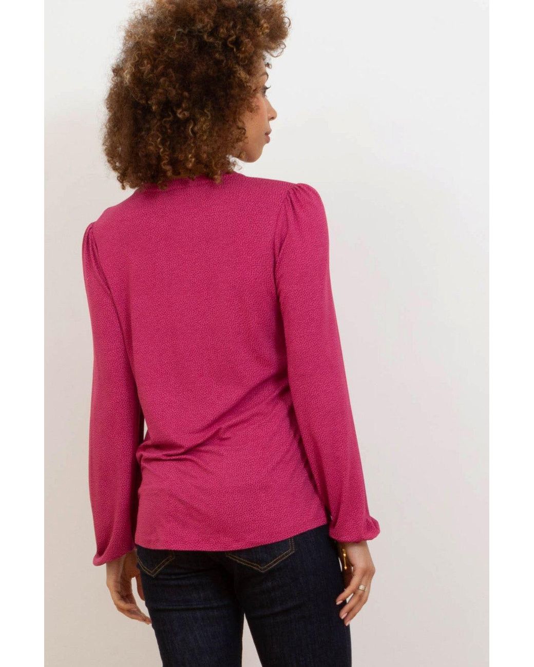 Kite Pink Swyre Jersey Top Berry