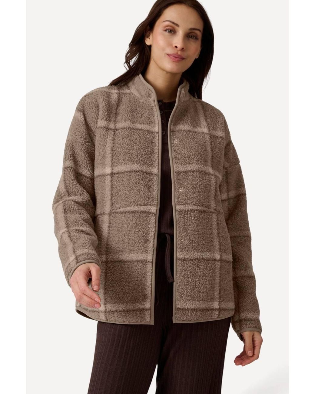 DAMART Brown Thermal Lounge Jacket