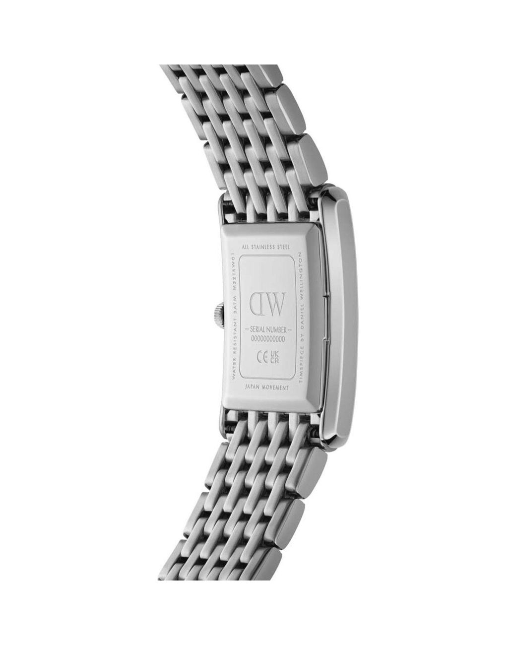 Daniel Wellington White Dw00100706 Bound 22Mm Quartz Watch