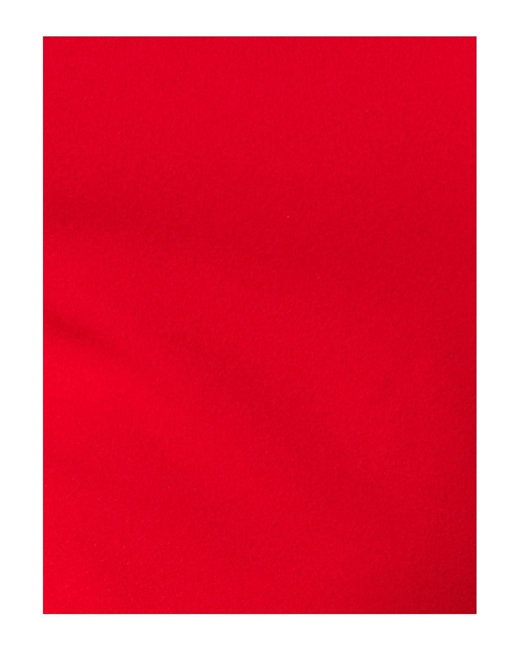 Adrianna Papell Red Ruffle Bodice Midi Dress
