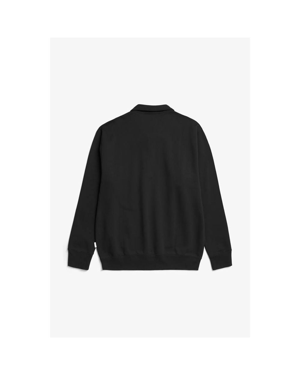 Norse Projects Black 1/4 Zip Sweatshirt Standard for men
