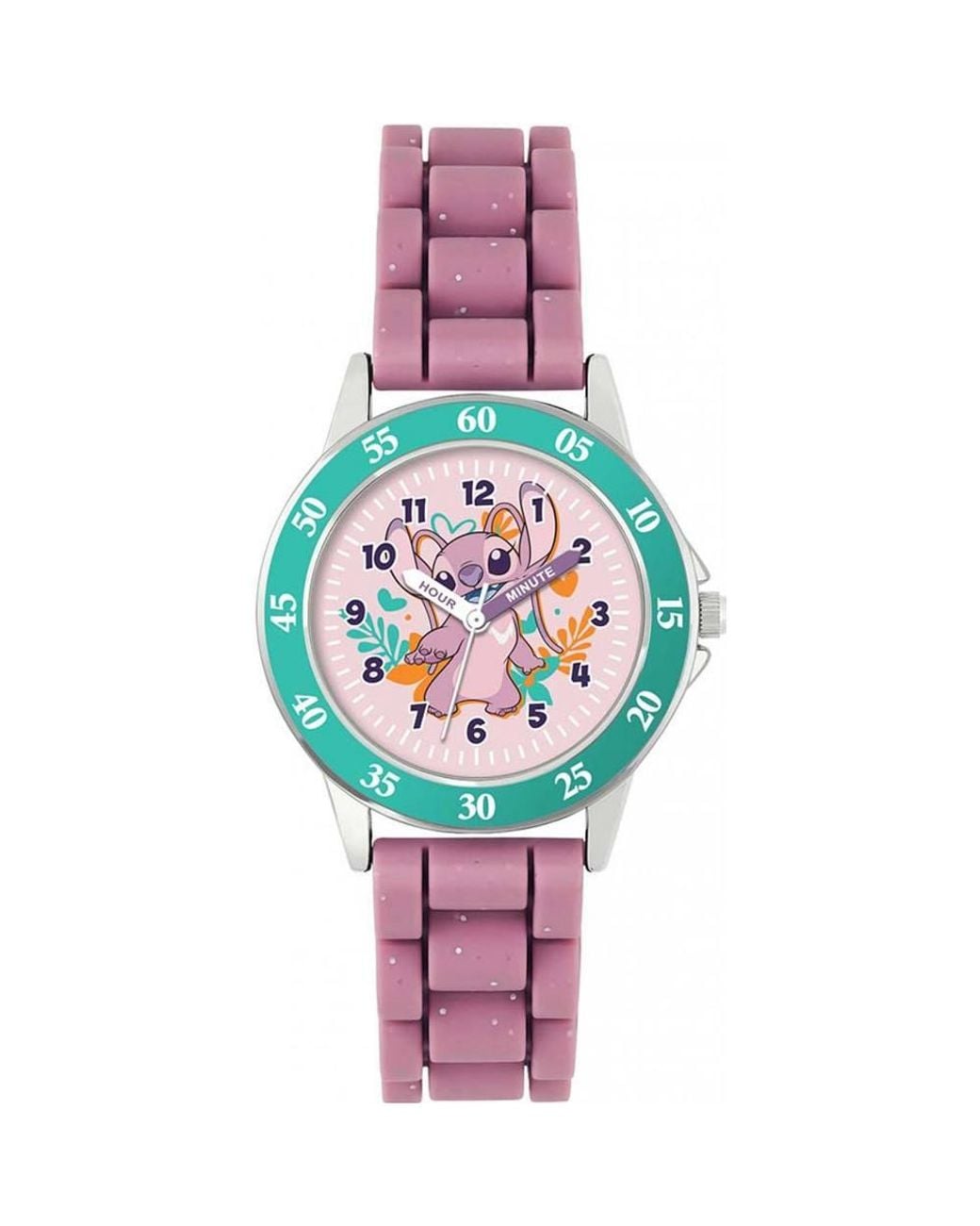 Disney Pink Las9014 Lilo & Stitch 35Mm Quartz Watch