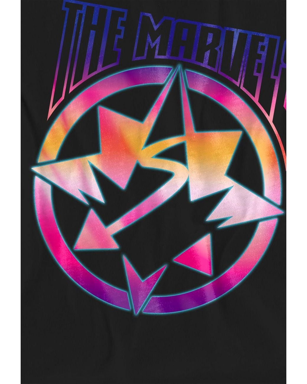 Marvel Blue The Gradient Logo T-Shirt