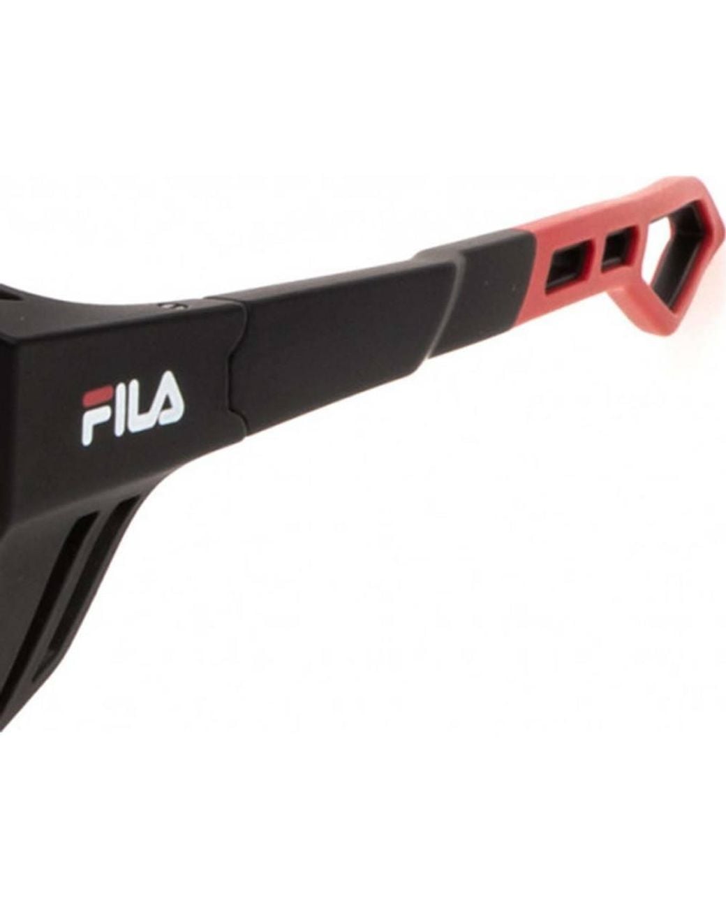 Fila Black Sfia05-99U28V Square/Rectangle Sunglasses for men
