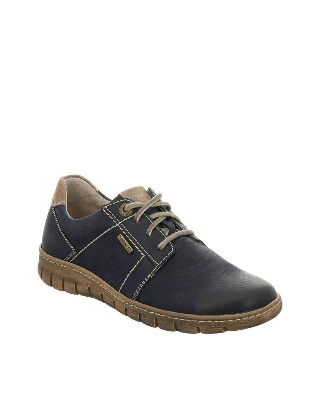 Josef Seibel Black 'Steffi 59' Casual Waterproof Windproof Lace Up Shoes