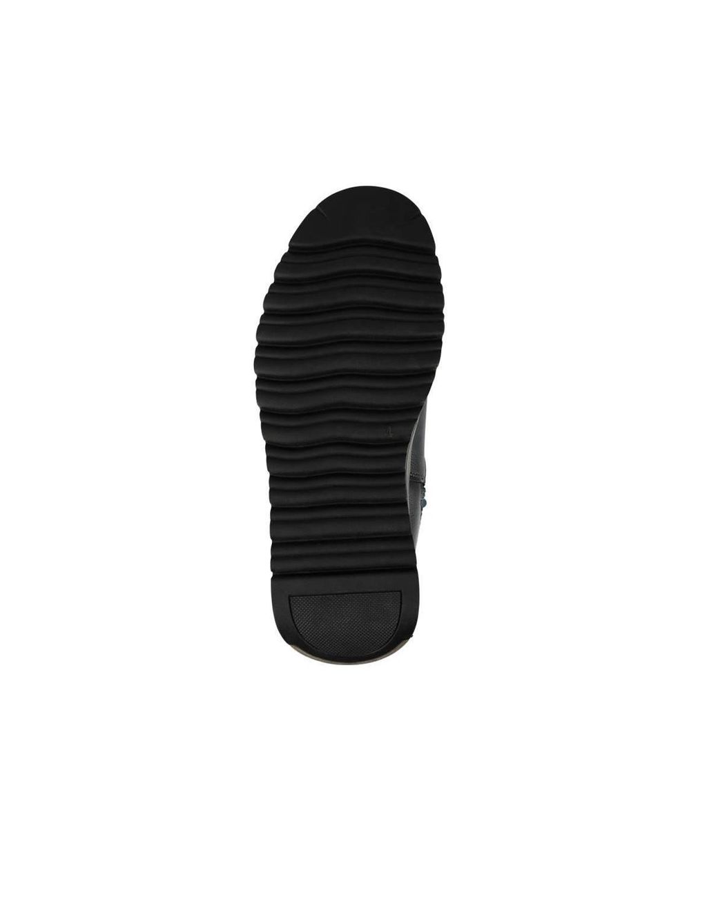 Pavers Black Dual Buckle Calf Length Boots