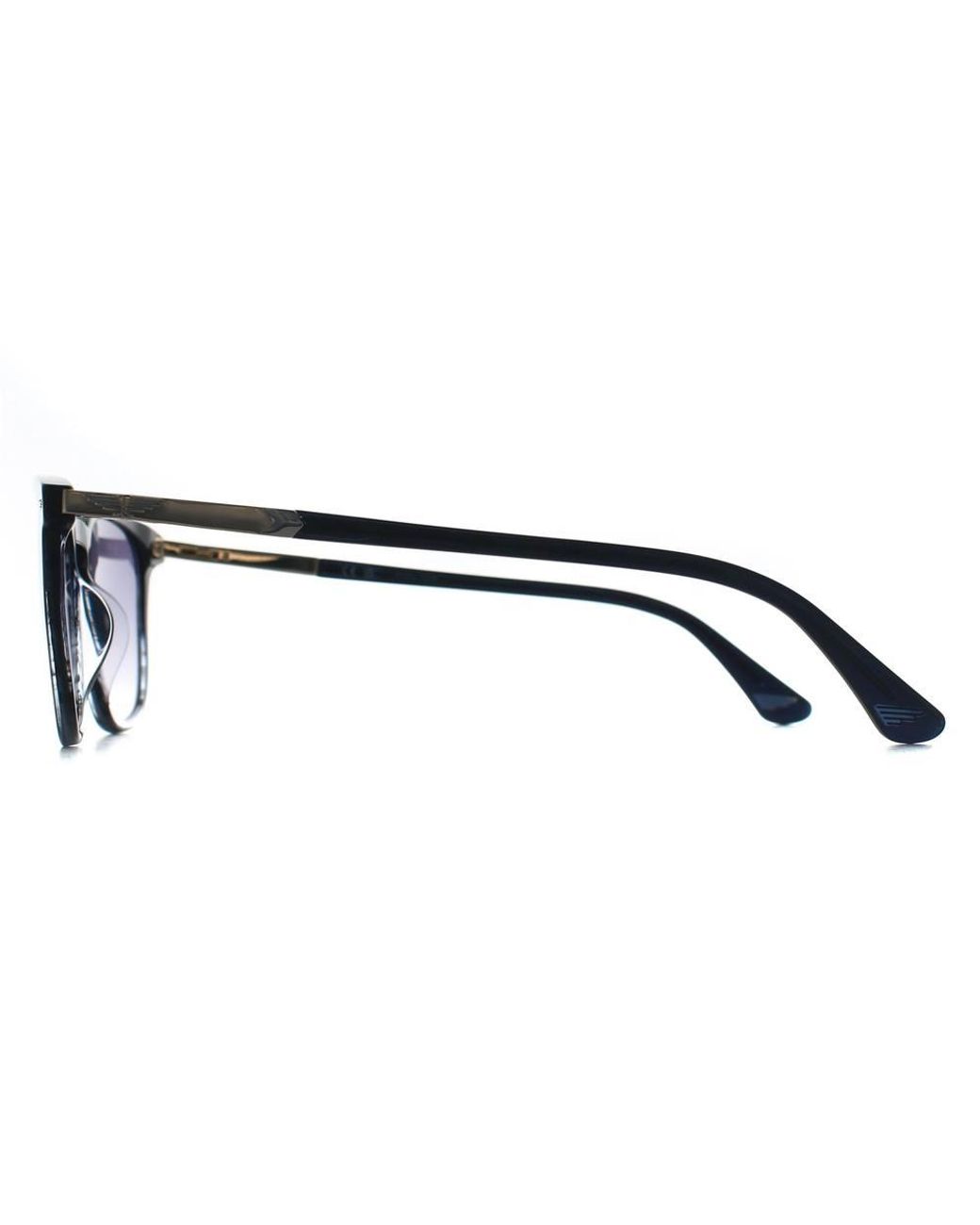 Police Blue Splq86-540Gbl Square/Rectangle Sunglasses for men
