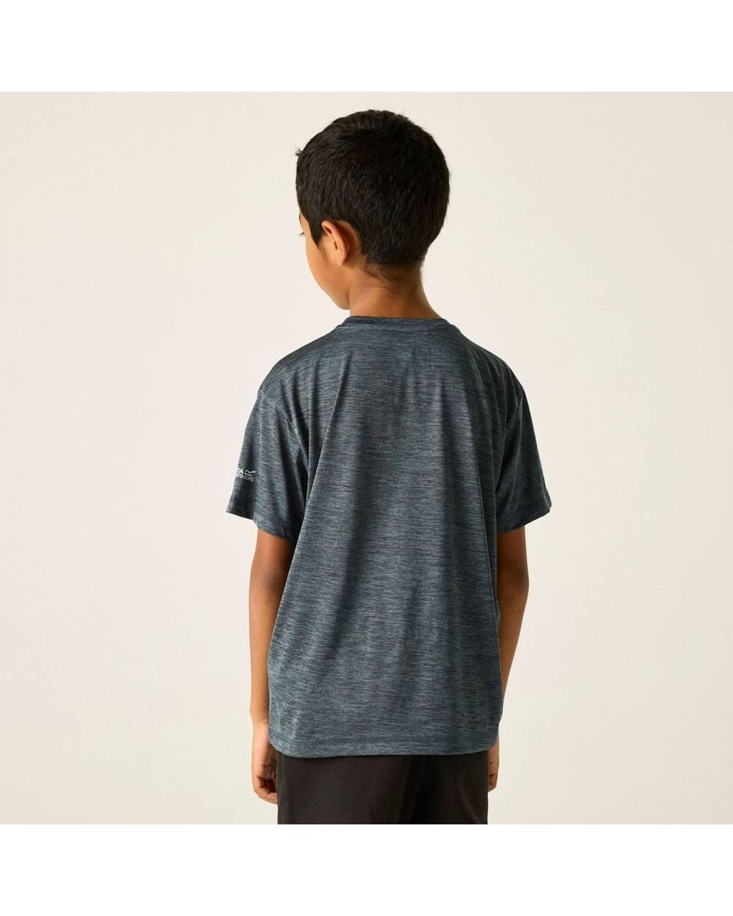 Regatta Black Alvarado Short Sleeved Graphic T-Shirt