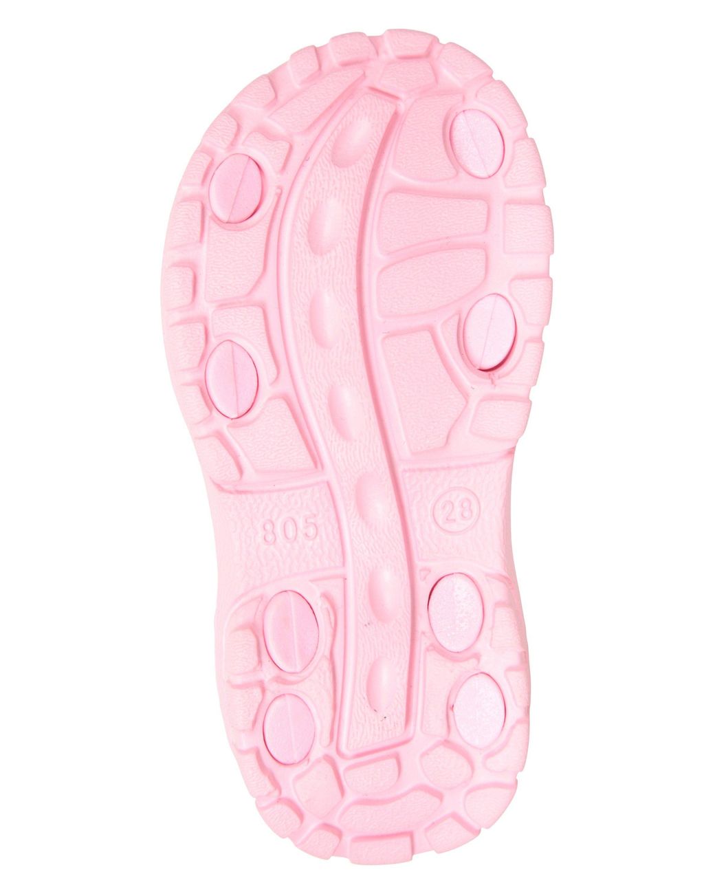 Mountain Warehouse Pink 'Sand' Soft Lined Cushioned Lightweight Open Toe Touch Strap Sandals