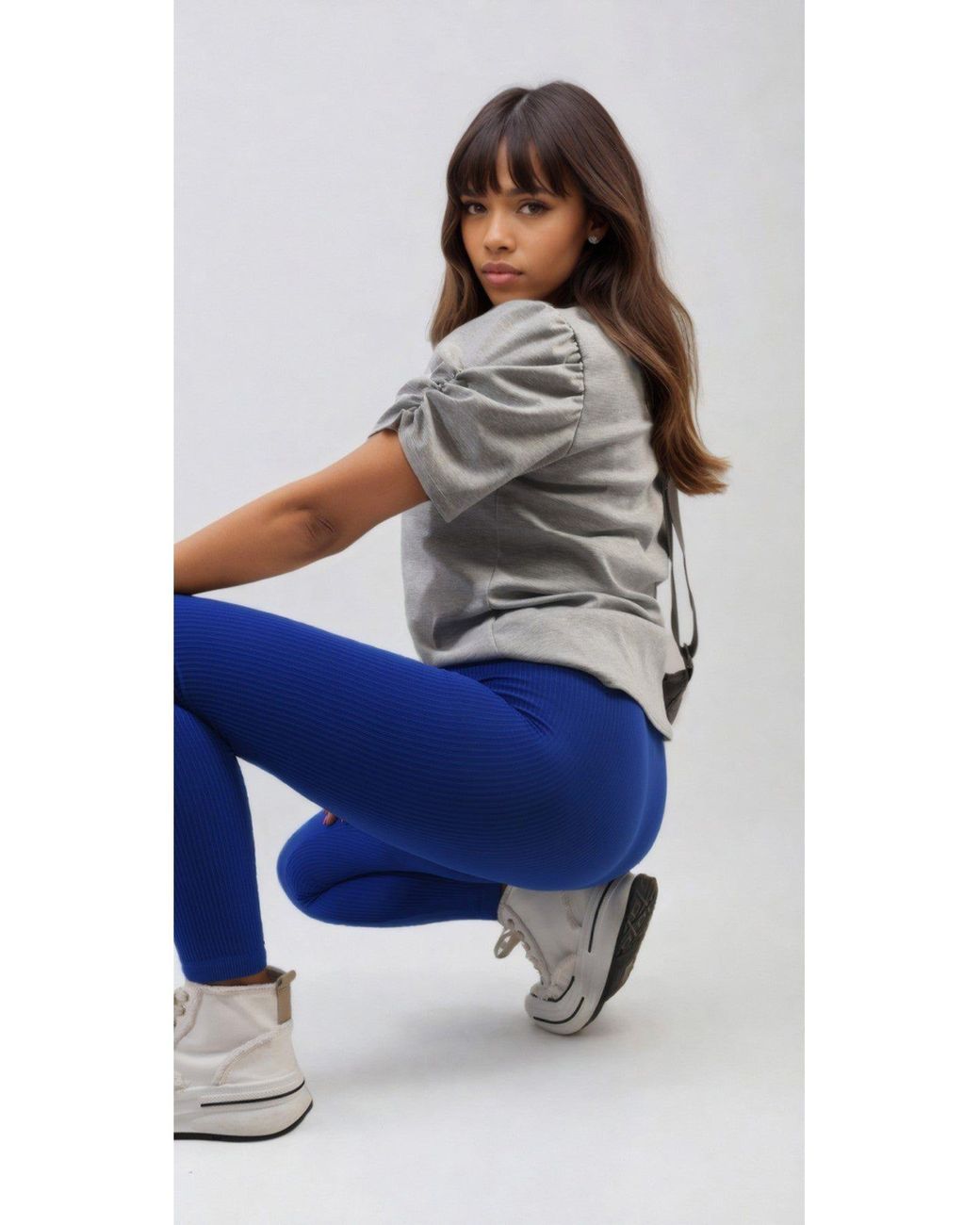 IKRUSH Green Braylee High Waisted Wide Band Leggings