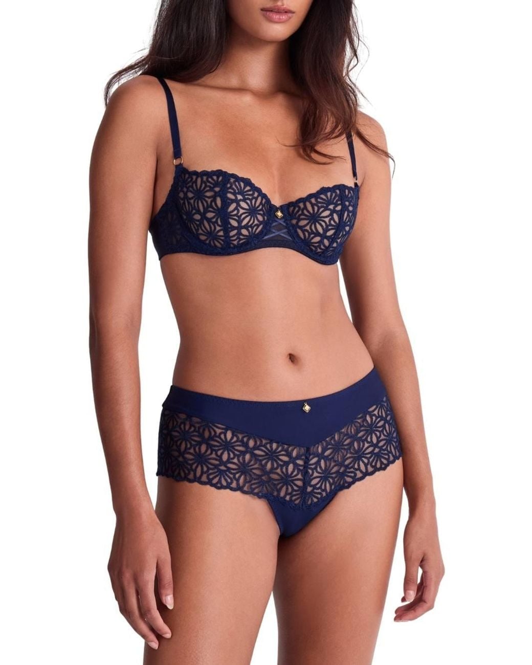 Aubade Blue Secret Memories Cheeky Short