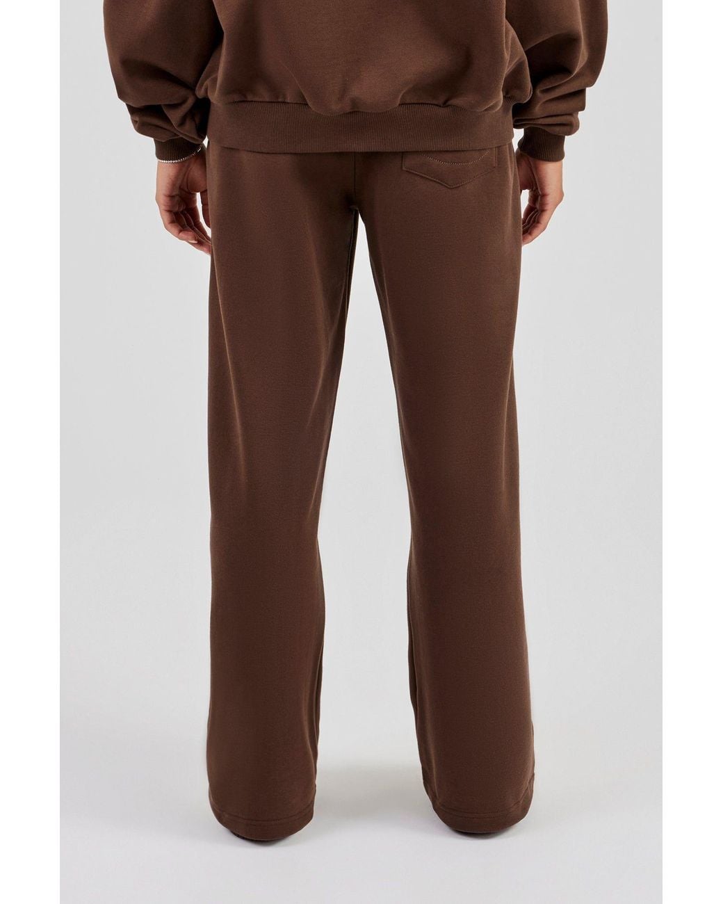 CERNUCCI Brown C Wide Leg Jogger