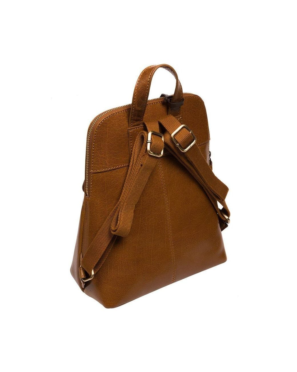 Conkca Blue 'Kerrie' Leather Backpack