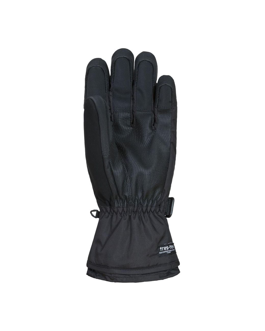 Trespass Black Reunited Ii Ski Gloves for men