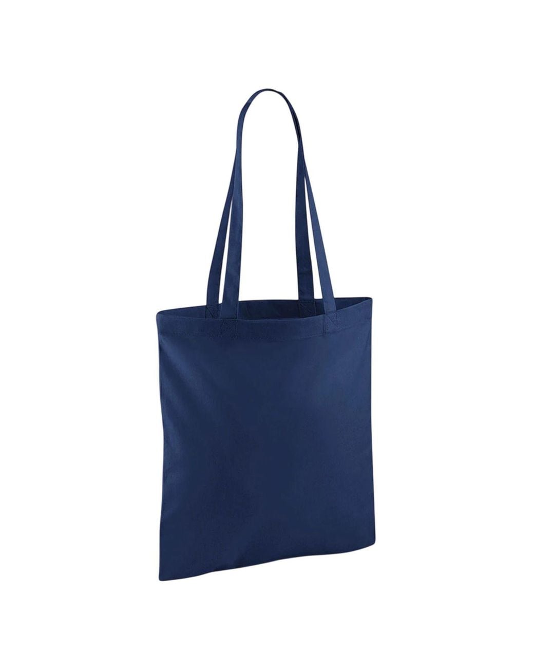 Westford Mill Blue Long Handle Tote Bag
