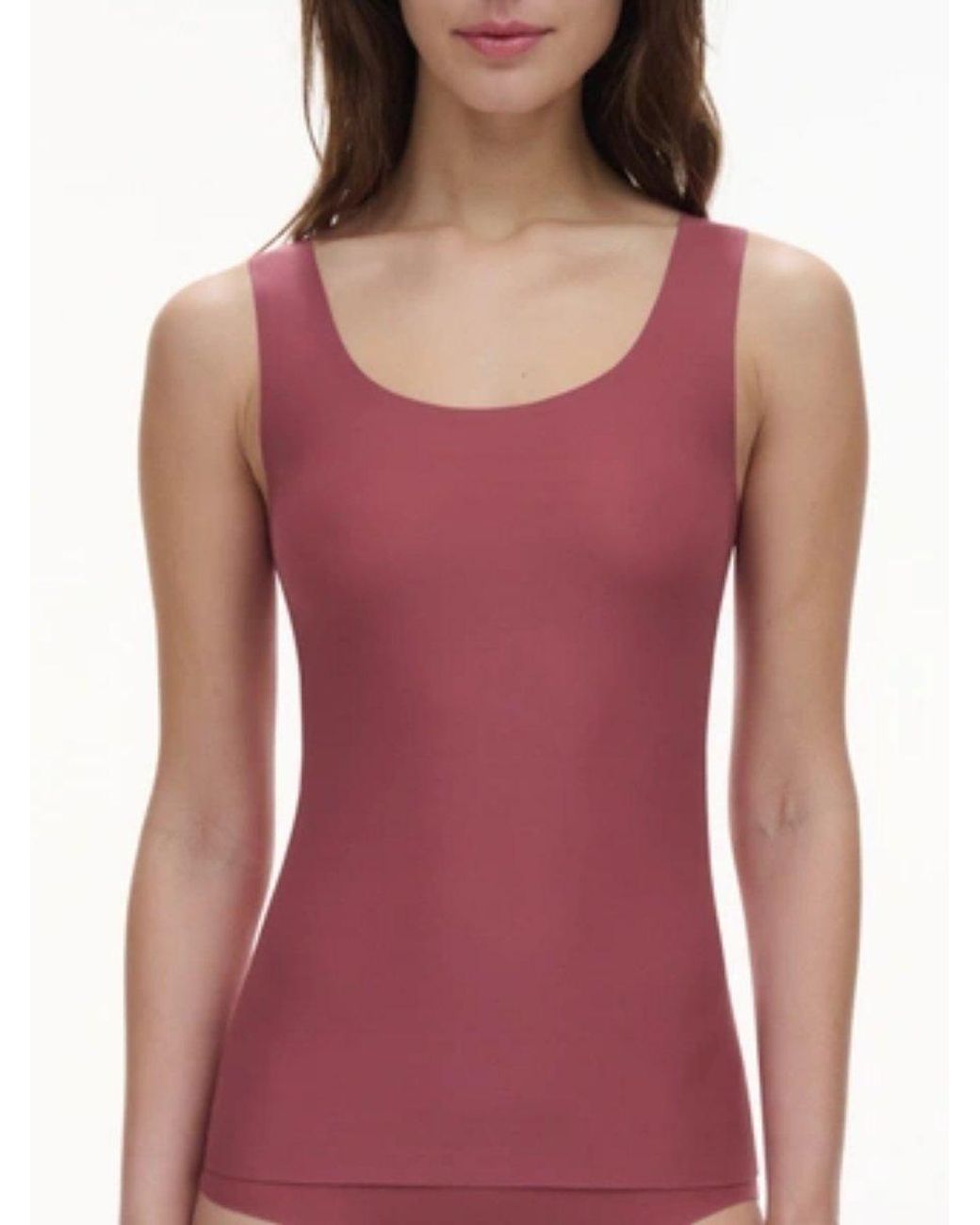Chantelle Purple Softstretch Vest Top