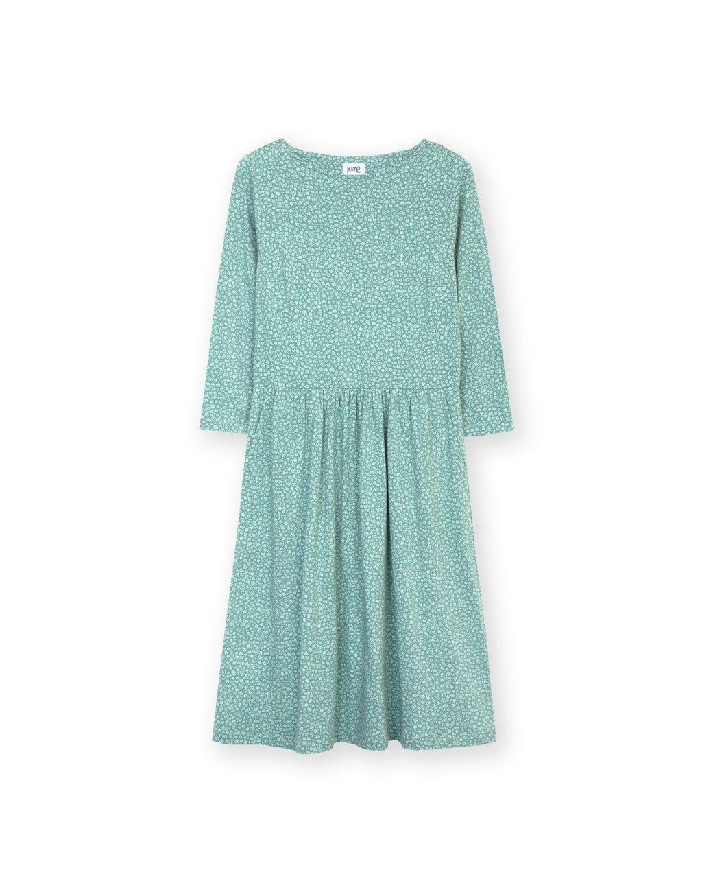 Kite Blue Beechwood 3/4 Sleeve Jersey Dress