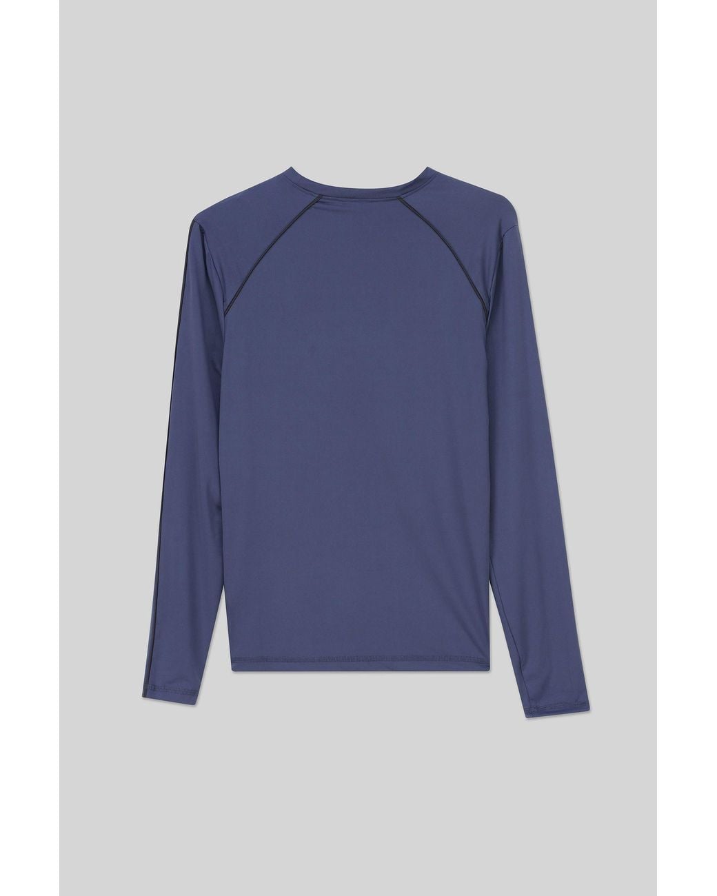 Enorsia Blue Active Lightweight Long Sleeve T-Shirt