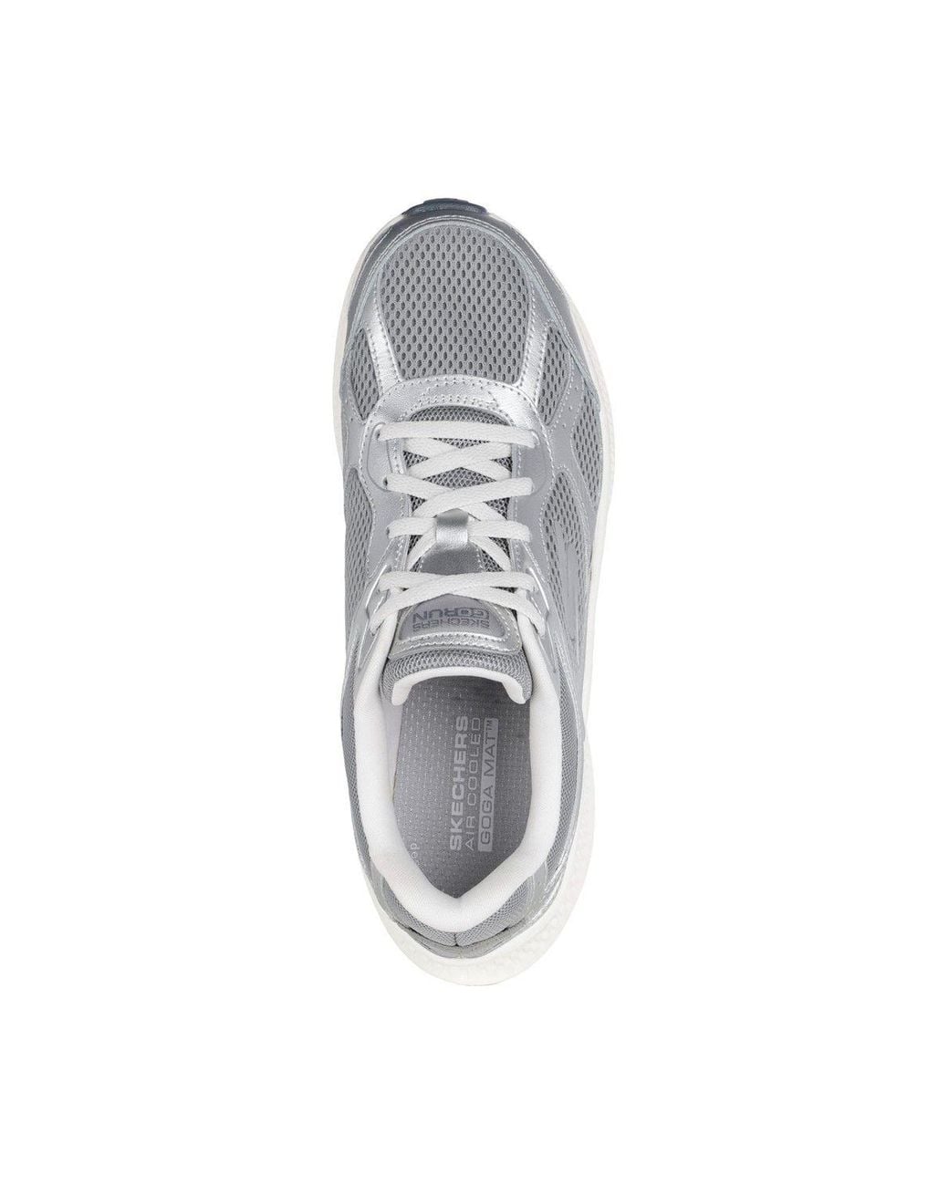 Skechers White Go Run Consistent 2.0 Volt Trainer