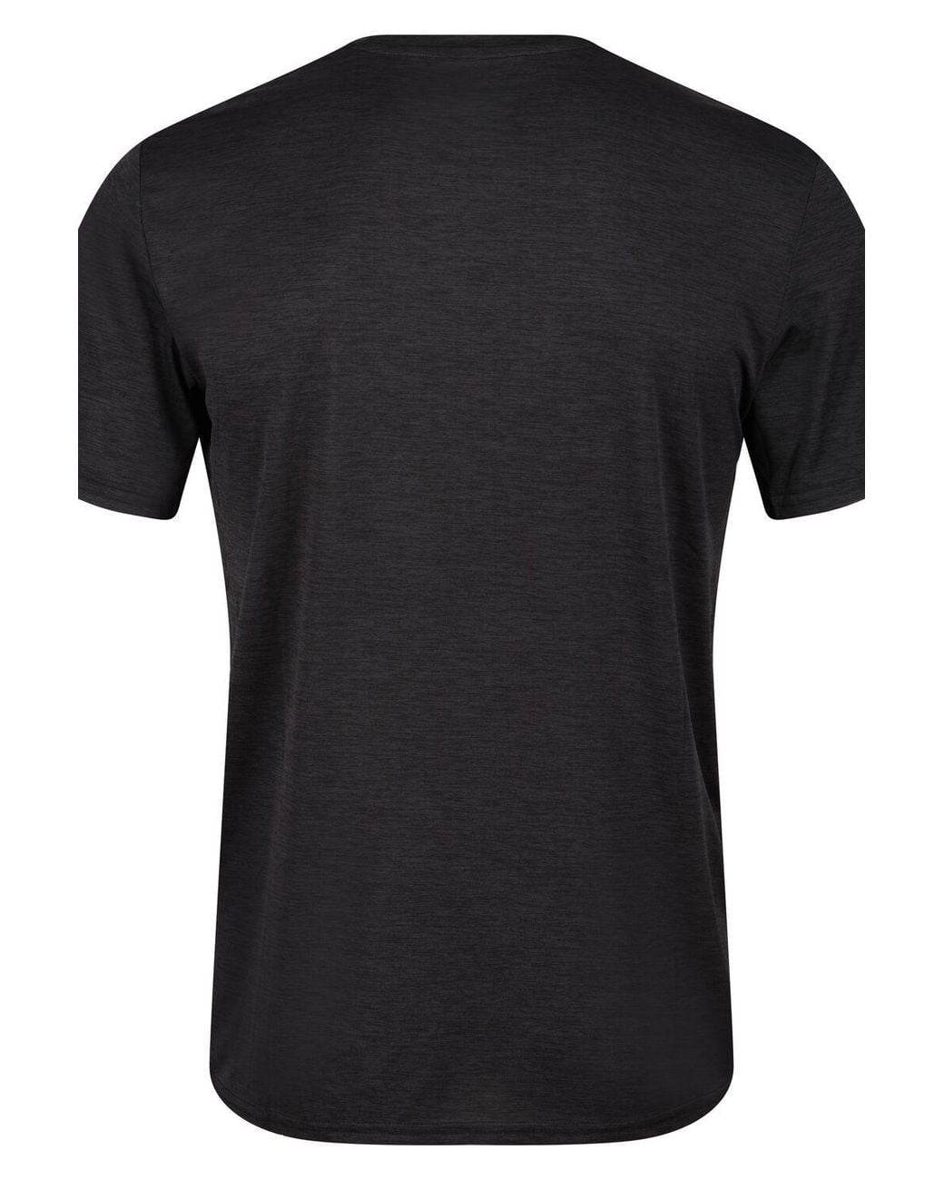 Regatta Black Fingal Edition Short Sleeved Marl T-Shirt for men