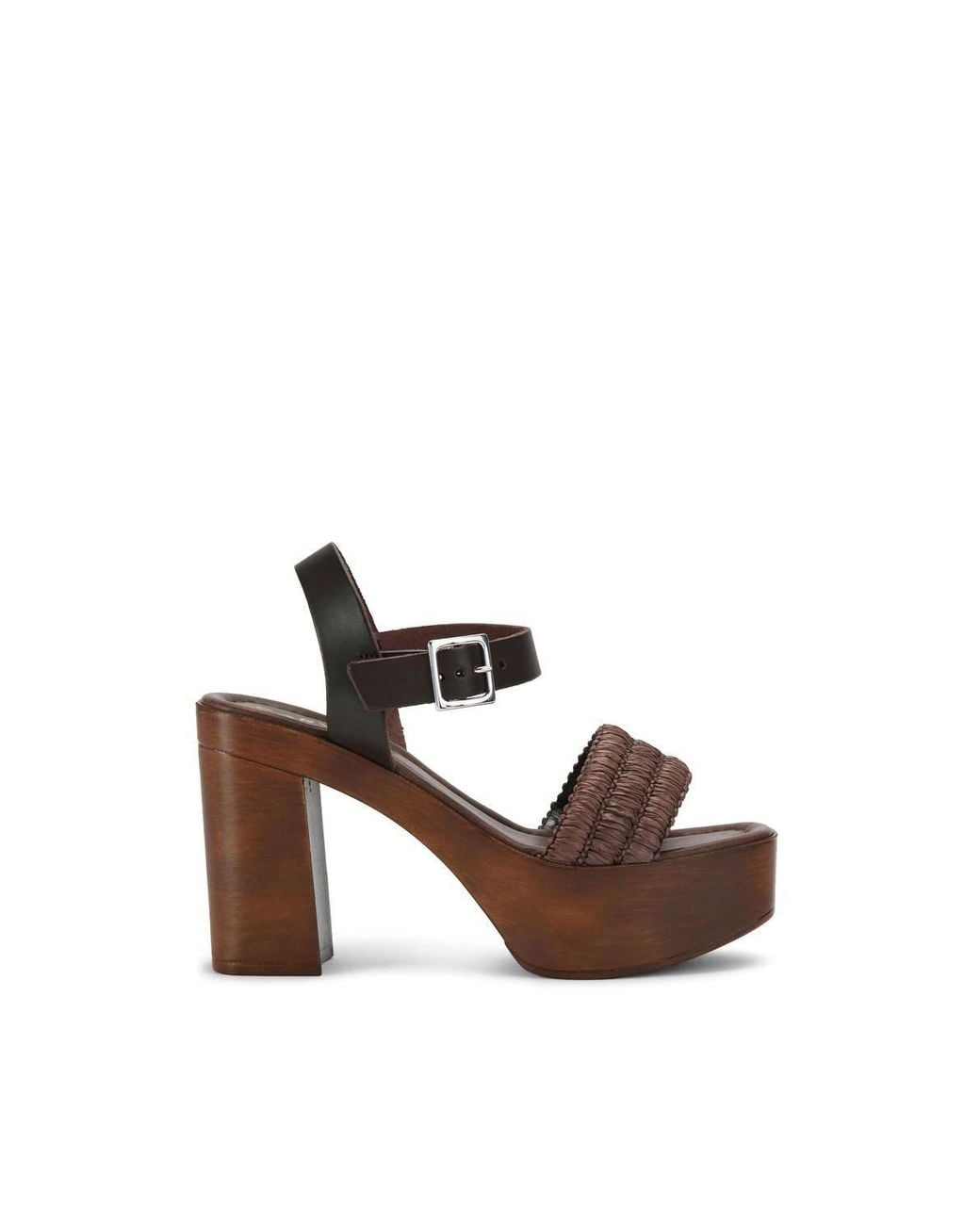 Carvela Kurt Geiger White 'Sassari Block' Heels