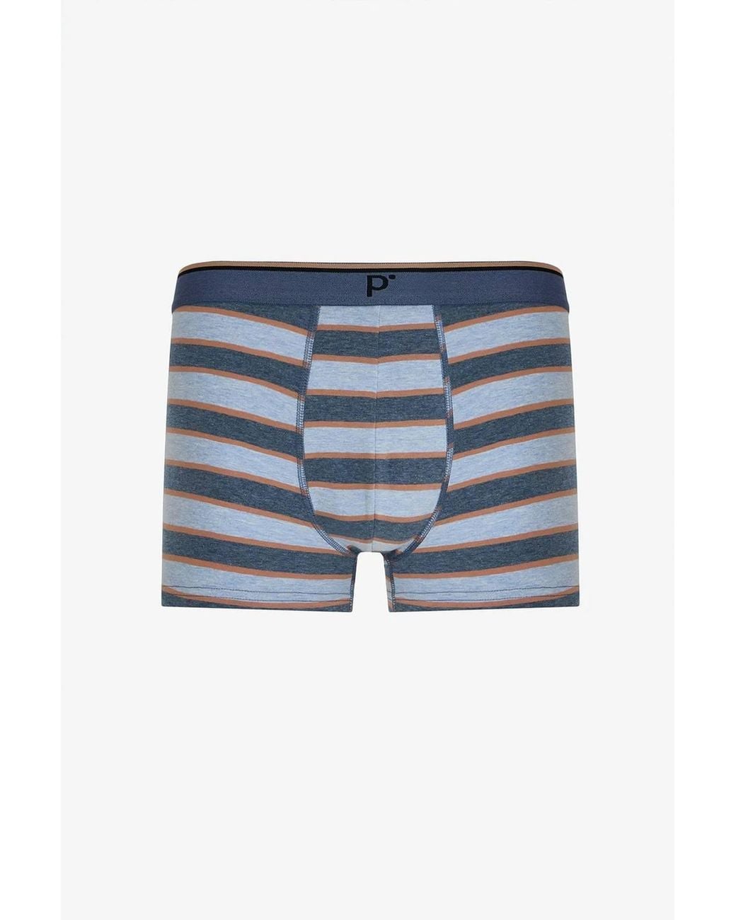 Penti Multicolor Contrast Stripe Boxer Briefs for men