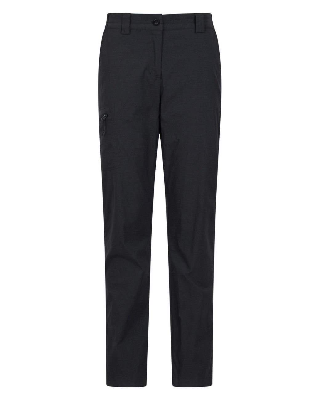 Mountain Warehouse Blue Hiker Stretch Trouser Uv Protected Summer Pants