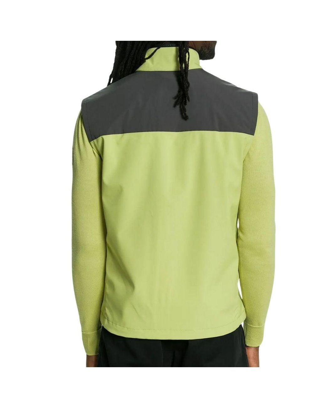 Belstaff Green Ratio Lime Gilet Jacket for men