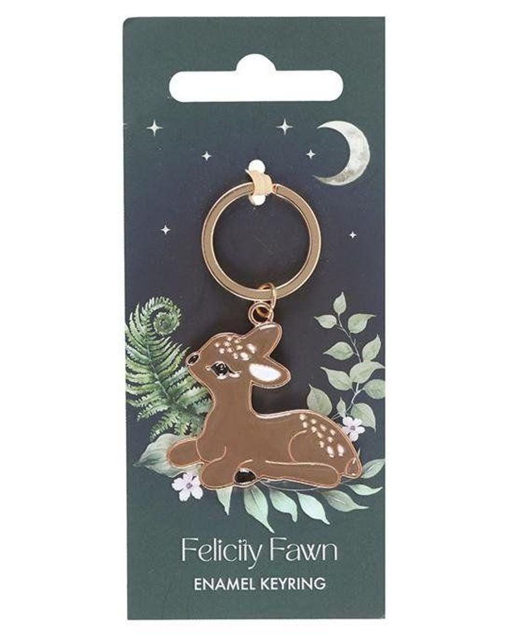 KDMD Green Felicity Fawn Keyring