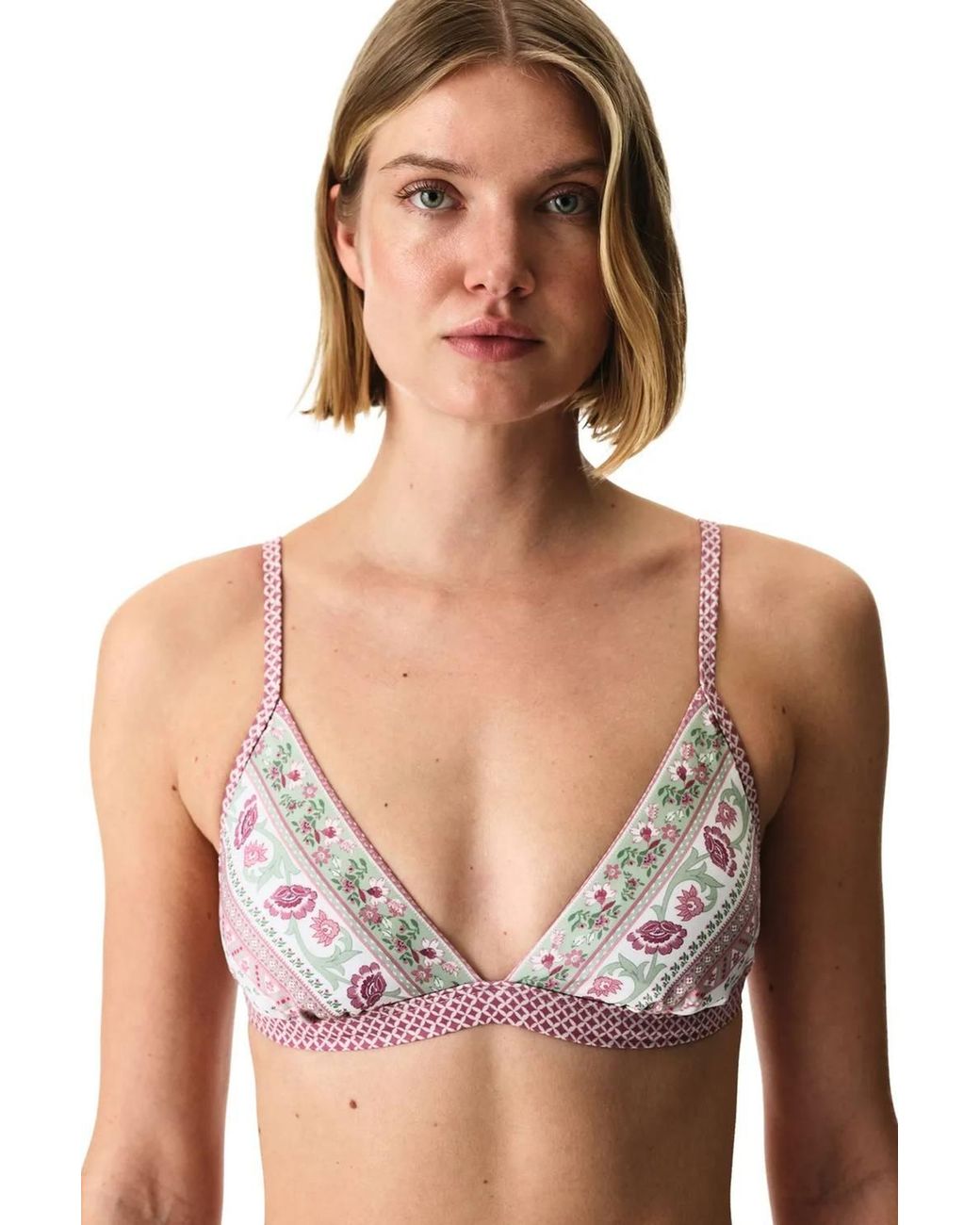 Penti Multicolor Liriane Triangle Fit Floral Bikini Top