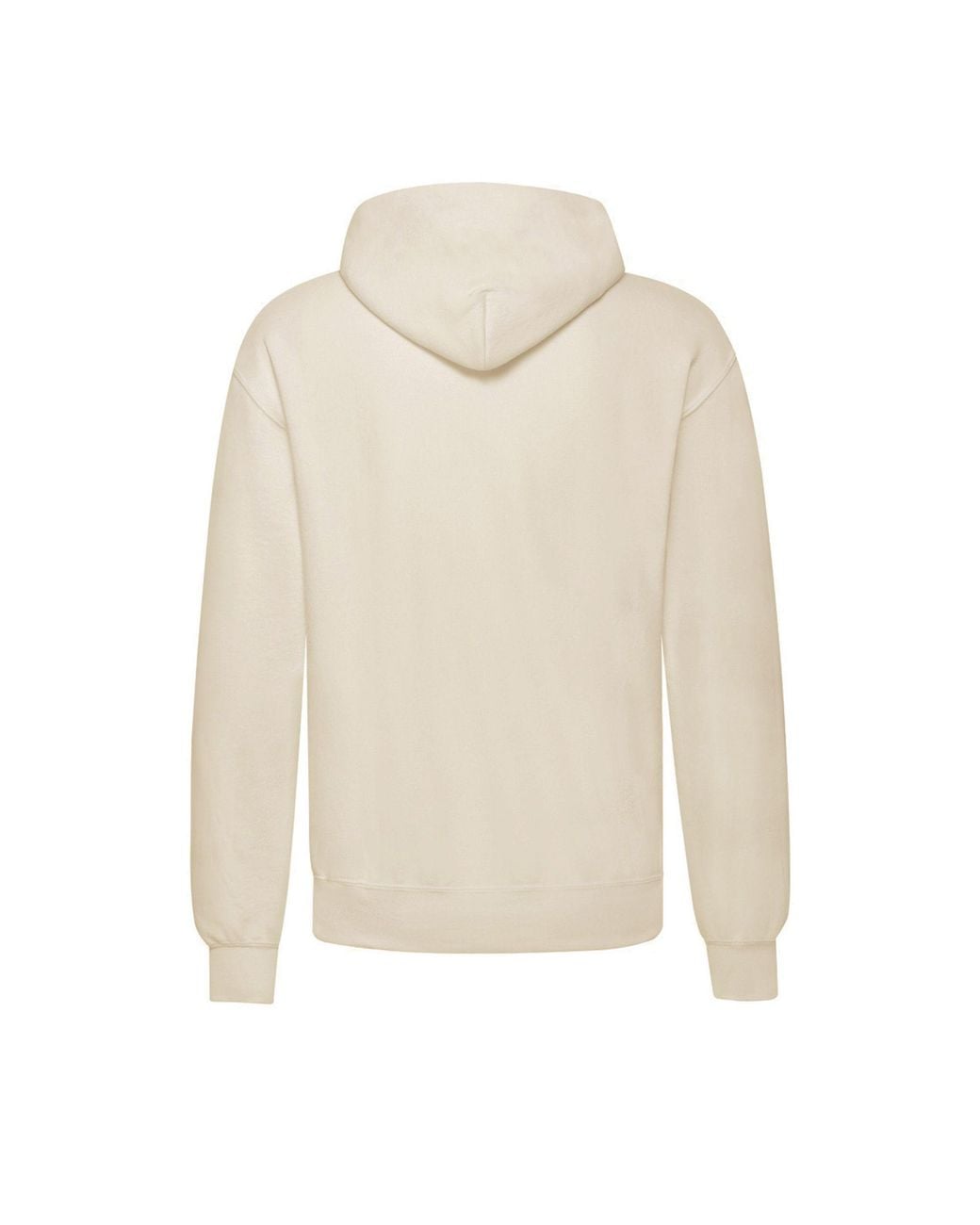 Fruit Of The Loom White Classic Hooded Sweatshirt for men